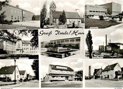 Gross-Ilsede Mittelschule Ev Kirche Hallenbad Volksschule Ilseder Huette Schulst