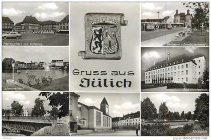 JÜLICH - Gruss aus Jülich, carte multi-vues.