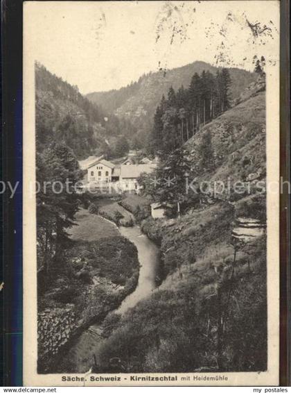 Kirnitzschtal mit Heidemuehle