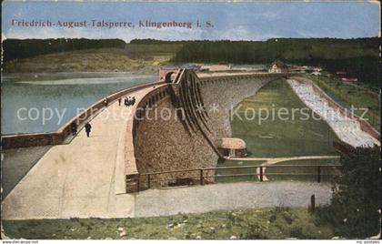 Klingenberg Sachsen Talsperre Sperrmauer Stausee