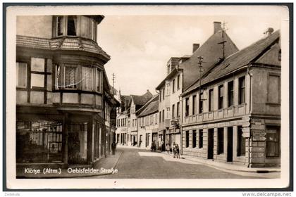 1893 - ohne Porto - alte Foto Ansichtskarte - Klötze Oebisfelder Straße gel 1958