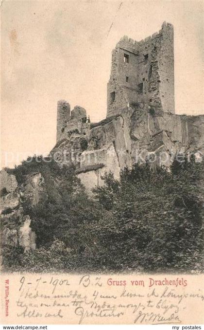 42976421 Drachenfels Ruine Drachenfels