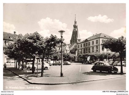 AOKP12-0943-ALLEMAGNE - ST WENDEL - schloss-platz