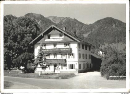 70082212 Lenggries gestempelt Lenggries Gasthof  x 1957 Lenggries