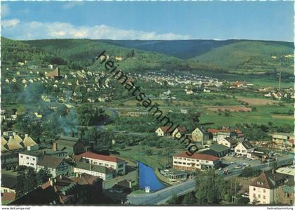 Lohr - Blick auf die Lindig-Siedlung AK Grossformat - Verlag Hans Halbig Lohr