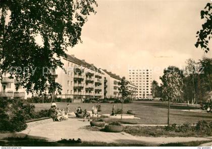 43369076 Ludwigsfelde Potsdamer Strasse Wohnblocks Neubauten Hochhaus