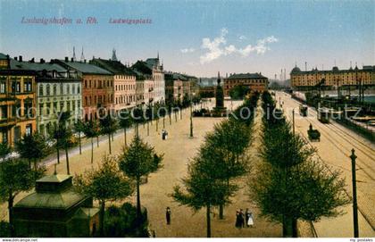 73694626 Ludwigshafen Rhein Ludwigsplatz Strassenbahn Denkmal Ludwigshafen Rhein