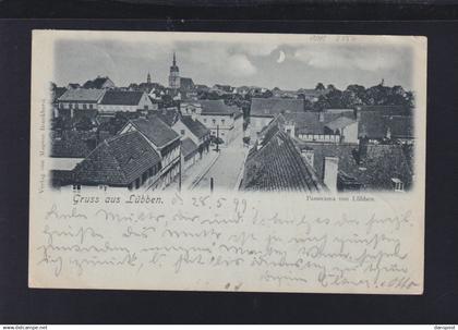 Dt. Reich AK Lübben Panorama 1899