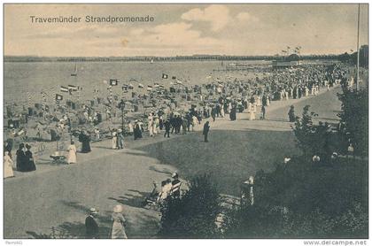 TRAVEMÜNDE  - Travemünder Strandpromenade