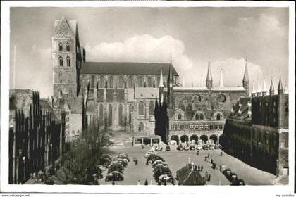 70083640 Luebeck Luebeck St. Marien Rathaus x 1954 Luebeck