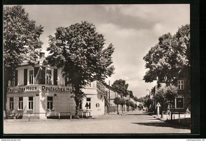 AK Lübtheen /Meckl., Strasse der Deutsch-Sowjetischen Freundschaft