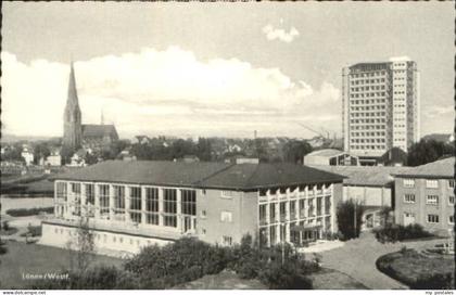 70080045 Luenen Luenen Rathaus Kirche Luenen