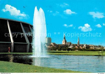 72765289 Luenen Luener Park Rundturnhalle Fontaene Luenen