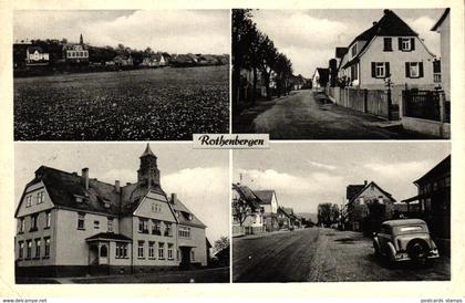 Gründau - Rothenbergen, Mehrbild-AK, 1957