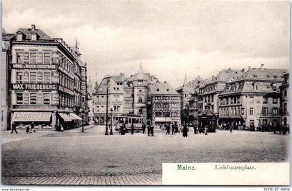 Allemagne - RHENANIE PALATINAT - MAINZ - liebfrauenplatz