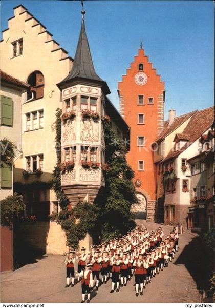 72488692 Meersburg Bodensee Marktplatz Knabenmusikkapelle Meersburg