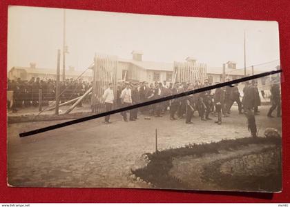 Carte photo -  militaire - Allemagne - Camp de Meyenburg à confirmer