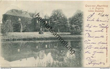 Meyenburg - Schloss Meyenburg - Verlag P. D. Wittstock Dosse gel. 1904