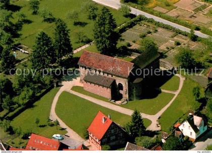 72701084 Steinbach Michelstadt Einhardsbasilika Fliegeraufnahme Michelstadt