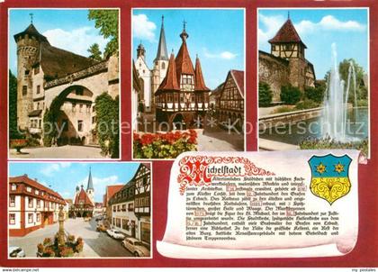 72931163 Michelstadt Stadtmauer Rathaus Brunnen  Michelstadt