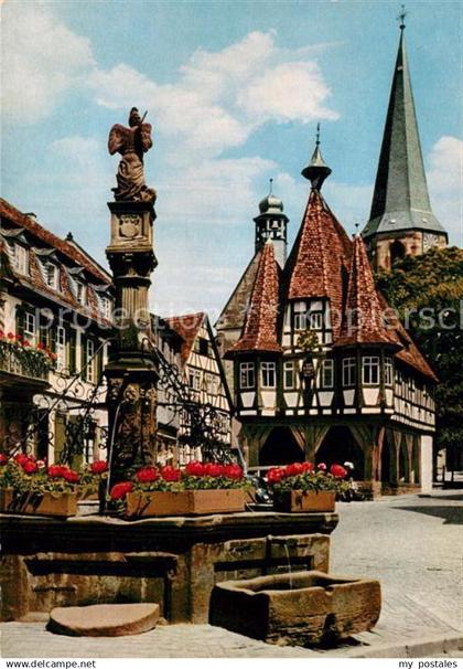 73001022 Michelstadt Marktplatz Michelstadt