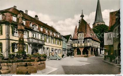 73240322 Michelstadt Marktplatz Rathaus Michelstadt