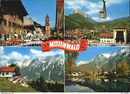 72452684 Mittenwald Bayern Seilbahn See  Mittenwald