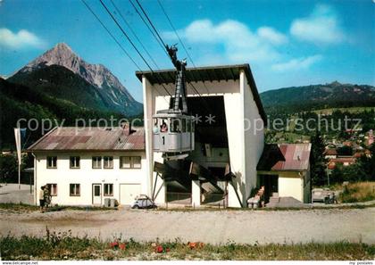 73041158 Mittenwald Bayern Karwendelbahn Talstation Mittenwald Bayern