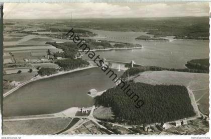 Möhnetalsperre - Luftbild - Foto-Ansichtskarte - Verlag Schöning & Co. Lübeck