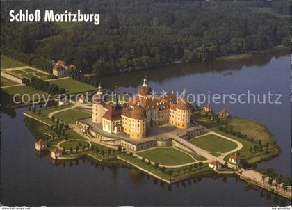 71827991 Moritzburg Sachsen Schloss Moritzburg Fliegeraufnahme