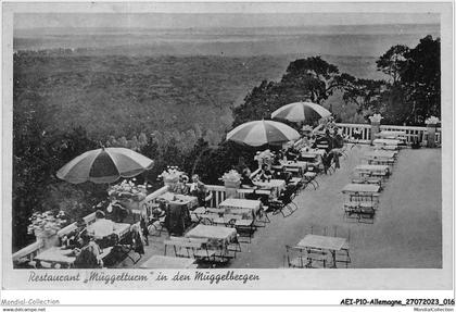 AEIP10-0747 - ALLEMAGNE - RESTAURANT - MÜGGELTURN IN DEN MÜGGELBERGEN