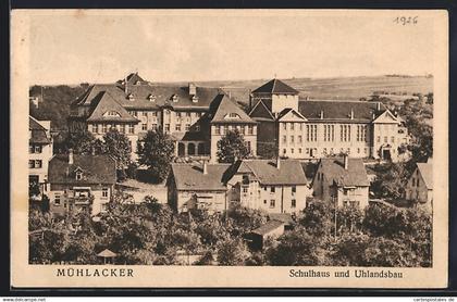 AK Mühlacker, Schulhaus und Uhlandsbau