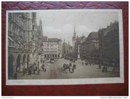 München - Marienplatz Strassenbahn