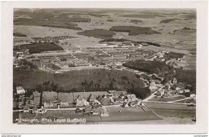 CPSM MUNSINGEN ( Münsingen ) - Altes Lager - Luftbild