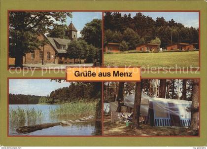 72332258 Menz Gransee Schulplatz Bungalows Roofensee Zeltplatz Menz Gransee