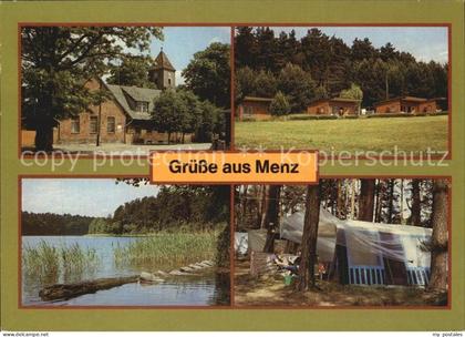 72550322 Menz Gransee Schulplatz Bungalows Roofensee Zeltplatz Menz Gransee