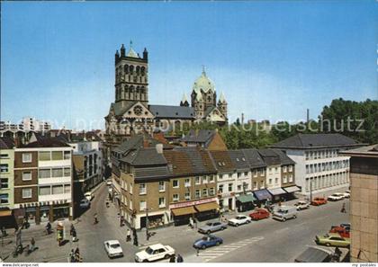 72506700 Neuss Markt Blick auf Muenster Neuss