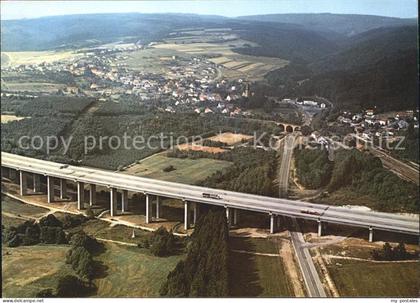 71996482 Nonnweiler Fliegeraufnahme mit Autobahnbruecke Nonnweiler