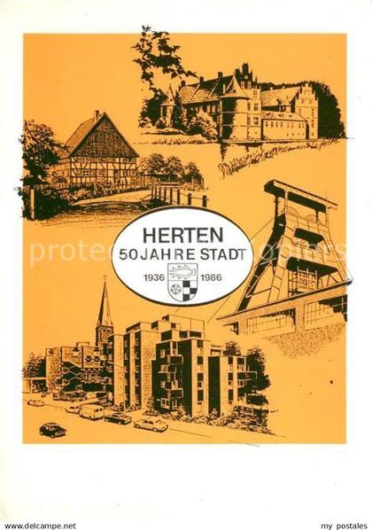 43343607 Herten Westfalen Stadtmotive