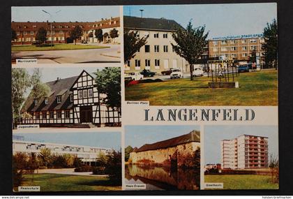 Langenfeld, Martin und Berliner Platz, Jugendheim, Schule, Haus Graven