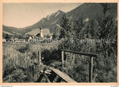 73131839 Oberammergau Landschaftspanorama Alpen Oberammergau