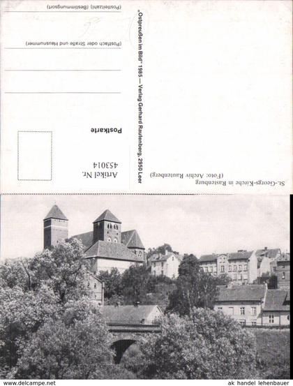 453014,Ostpreußen St Georgs-Kirche in Rastenburg