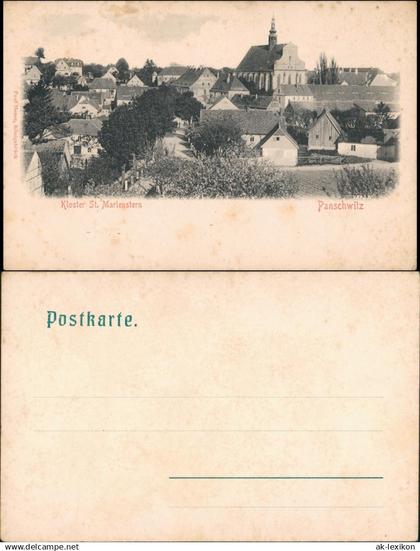 Panschwitz-Kuckau Pančicy-Kukow Straßenpartie und Kloster 1909