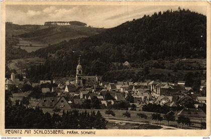 CPA AK Pegnitz - Pegnitz mit Schlossberg GERMANY (919088)