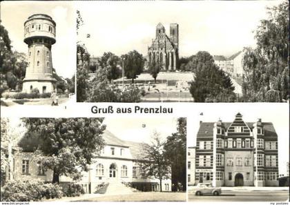 70088365 Prenzlau Prenzlau Turm Kirche Gaststaette x 1982