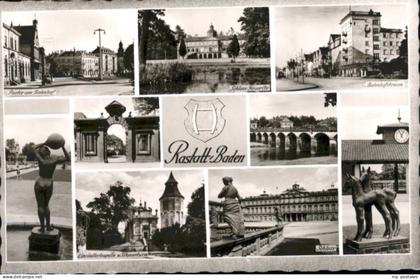 70889623 Rastatt Rastatt Baden Bahnhof Schloss Favorite Wappen * Rastatt