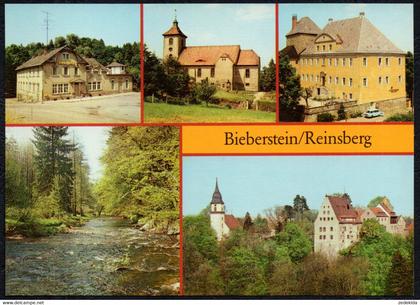 F5751 - TOP Bieberstein Reinsberg Betriebsferienheim Zollhaus Jugendherberge - Verlag Bild und Heimat Reichenbach