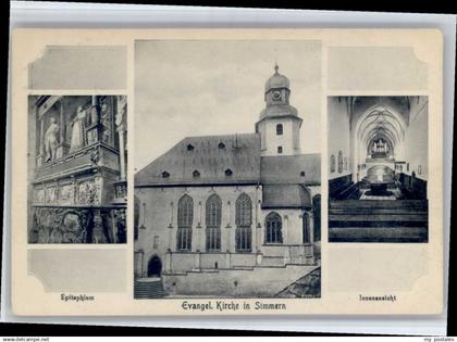 70914206 Simmern Hunsrueck Simmern Hunsrueck Epitaphium Kirche x