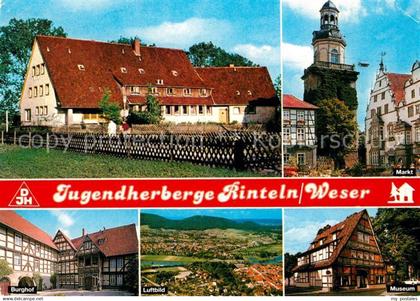 73084284 Rinteln Marktplatz Burg Museum Jugendherberge Rinteln