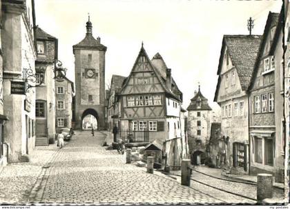 70094076 Rothenburg Tauber Rothenburg Tauber Ploenlein Rothenburg